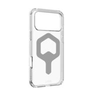 UAG Plyo MagSafe iPhone 17 Pro Max hoesje doorzichtig zilver