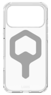 UAG Plyo MagSafe iPhone 17 Pro hoesje doorzichtig zilver