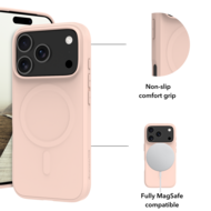 dbramante1928 Greenland Pro MagSafe iPhone 17 Pro hoesje roze