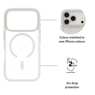 dbramante1928 Grenen MagSafe iPhone 17 Pro hoesje wit