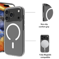 dbramante1928 Greenland Pro MagSafe iPhone 17 Pro Max hoesje doorzichtig