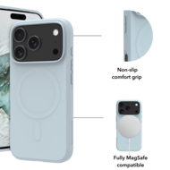 dbramante1928 Greenland Pro MagSafe iPhone 17 Pro Max hoesje lichtblauw