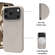 dbramante1928 Greenland Pro MagSafe iPhone 17 Pro Max hoesje beige