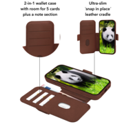 dbramante1928 Lynge MagSafe iPhone 17 Pro Max hoesje bruin