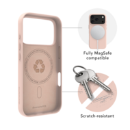 dbramante1928 Roskilde Icon MagSafe iPhone 17 Pro Max hoesje roze
