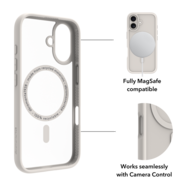dbramante1928 Grenen MagSafe iPhone 17 hoesje wit