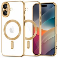 TechProtection Flex MagSafe iPhone 17 hoesje goud