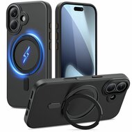 TechProtection MagRing MagSafe iPhone 17 hoesje zwart