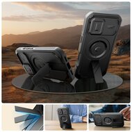 TechProtection Kevlar MagSafe iPhone 17 hoesje zwart