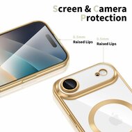 TechProtection Flex MagSafe iPhone 17 Air hoesje goud