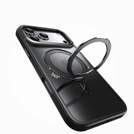 TechProtect MagRing MagSafe iPhone 17 Pro Max hoesje zwart