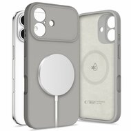 TechProtection Silicone MagSafe iPhone 17 hoesje grijs