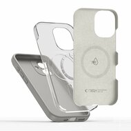 TechProtection Silicone MagSafe iPhone 17 hoesje grijs