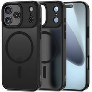 TechProtection Hybrid MagSafe iPhone 17 Pro hoesje zwart