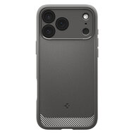 Spigen Rugged Armor MagSafe iPhone 17 Pro Max hoesje grijs