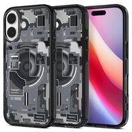 Spigen Ultra Hybrid Zero One MagSafe iPhone 17 hoesje zwart