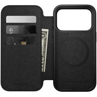 Nomad Modern Leather Folio iPhone 17 Pro hoesje tan