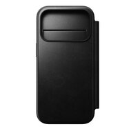 Nomad Modern Leather Folio Horween iPhone 17 Pro hoesje zwart