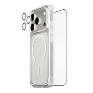 PanzerGlass Combat 3 in 1 bundel iPhone 17 Pro hoesje screen en camera protector