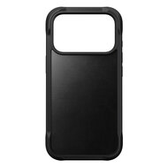 Nomad Rugged Horween Leather iPhone 17 Pro Max hoesje zwart