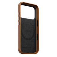 Nomad Traditional Leather iPhone 17 Pro Max hoesje tan