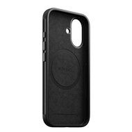Nomad Modern Leather iPhone 17 hoesje zwart