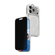 PanzerGlass Privacy 3 in 1 bundel iPhone 17 Pro hoesje screen en camera protector