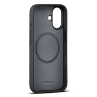Woolnut leren MagSafe iPhone 17 hoesje zwart