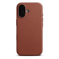 Woolnut leren MagSafe iPhone 17 hoesje cognac