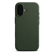 Woolnut leren MagSafe iPhone 17 hoesje groen