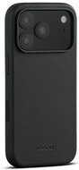 Woolnut leren MagSafe iPhone 17 Pro hoesje zwart