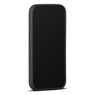 Woolnut leren MagSafe iPhone 17 Pro hoesje zwart