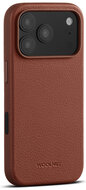 Woolnut leren MagSafe iPhone 17 Pro hoesje cognac