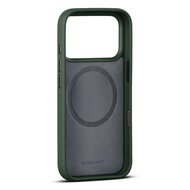 Woolnut leren MagSafe iPhone 17 Pro hoesje groen