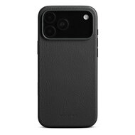 Woolnut leren MagSafe iPhone 17 Pro Max hoesje zwart