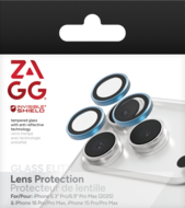 ZAGG InvisibleShield iPhone 17 Pro / iPhone 17 Pro Max camera protector blauw