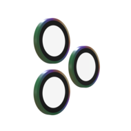 ZAGG InvisibleShield iPhone 17 Pro / iPhone 17 Pro Max camera protector regenboog