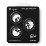 Ringke glazen Camera iPhone 17 Pro / 17 Pro Max beschermer 2 pack zwart