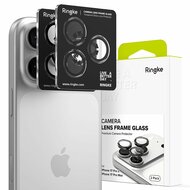Ringke glazen Camera iPhone 17 Pro / 17 Pro Max beschermer 2 pack zwart