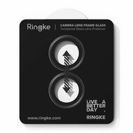 Ringke glazen Camera iPhone 17 beschermer 2 pack zwart