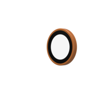 ZAGG InvisibleShield iPhone 17 Air camera protector oranje