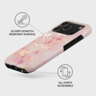 Burga Tough MagSafe iPhone 17 Pro hoesje golden coral