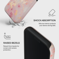 Burga Tough MagSafe iPhone 17 Pro hoesje golden coral