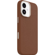 OtterBox Symmetry Leather MagSafe iPhone 17 hoesje bruin