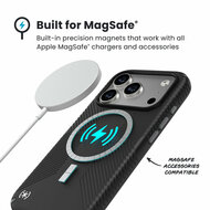 Speck Presidio 2 Grip MagSafe iPhone 17 Pro hoesje zwart