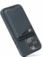 Mujjo leren MagSafe Card Wallet hoesje basalt