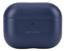 Decoded leren AirPods Pro 3 hoesje navy
