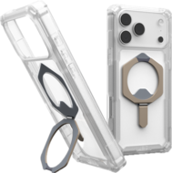 UAG Plasma XTE MagSafe iPhone 17 Pro hoesje doorzichtig titanium