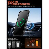 Supcase UB Grip MagSafe iPhone Air hoesje zwart