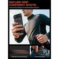 Supcase UB Grip MagSafe iPhone Air hoesje zwart